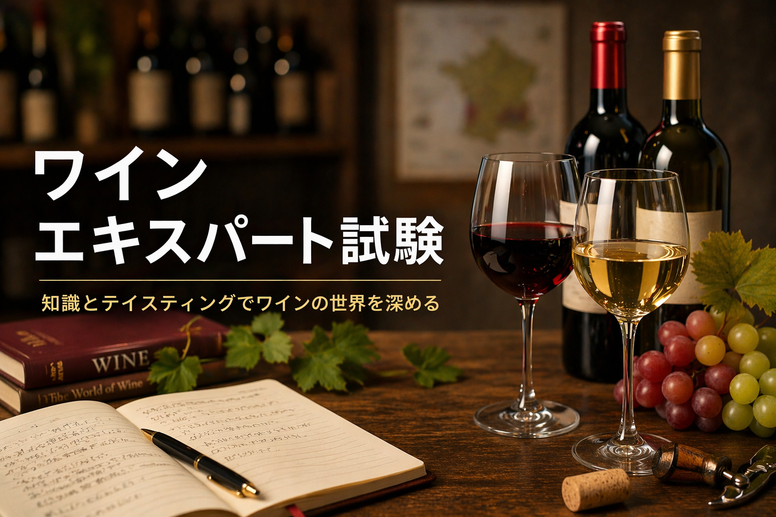 ワインエキスパート資格とは？概要と試験内容をわかりやすく整理してみた